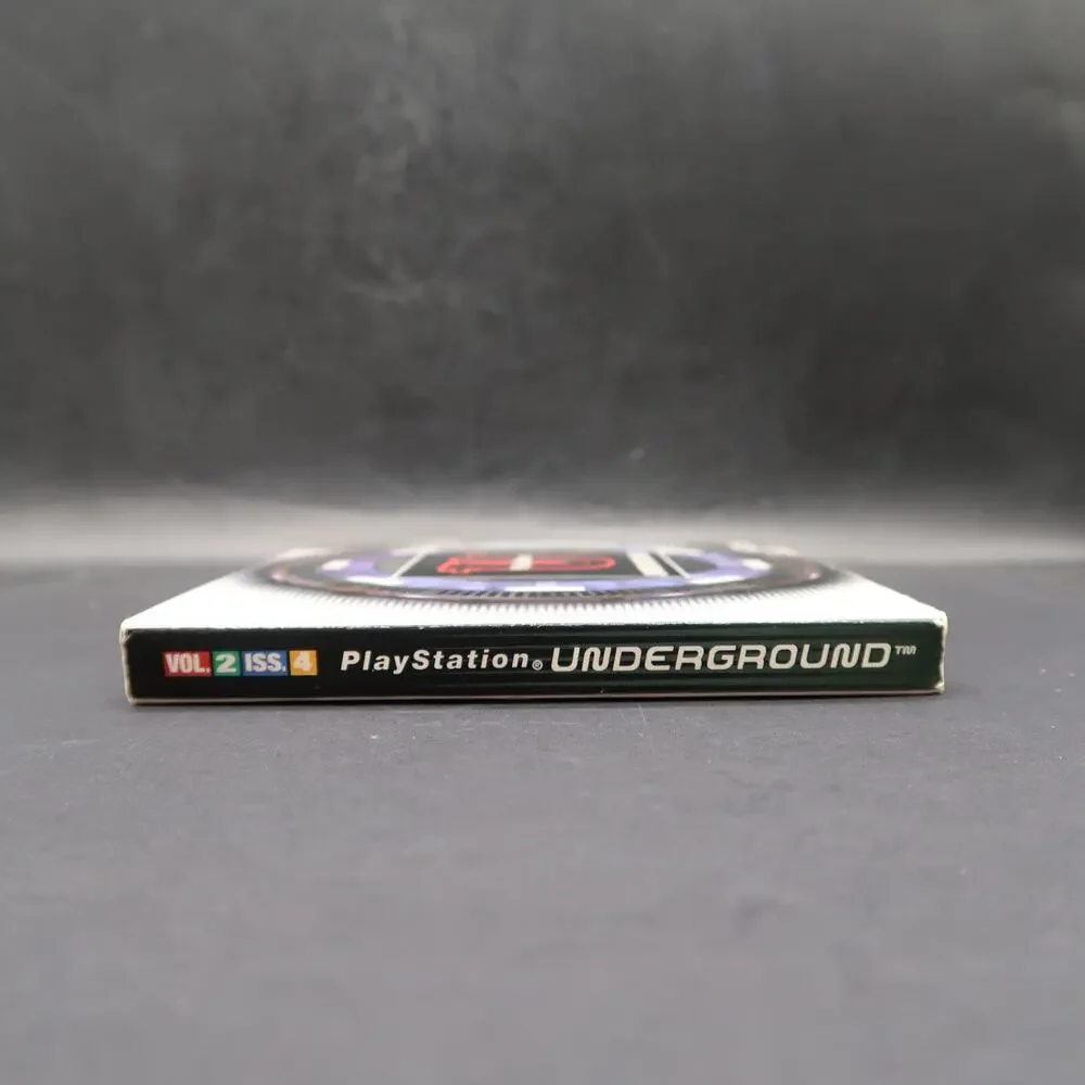 PlayStation Underground v 2.4 (1998) Video Game Demo Disc Set Untested Vintage